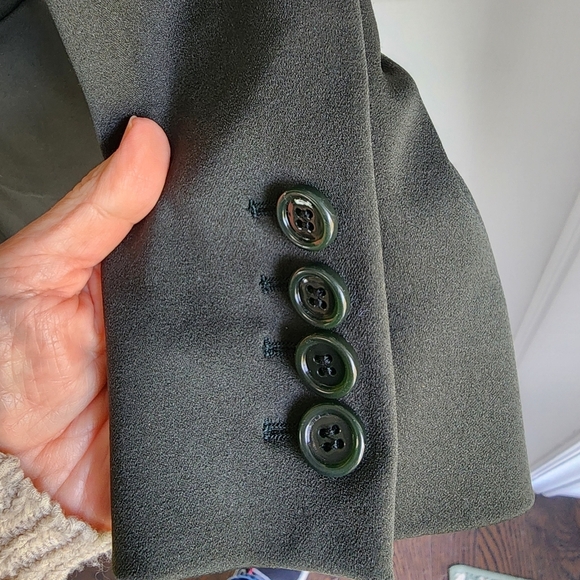 PRADA Women’s Vintage Blazer Black Size 40 - Picture 7 of 11